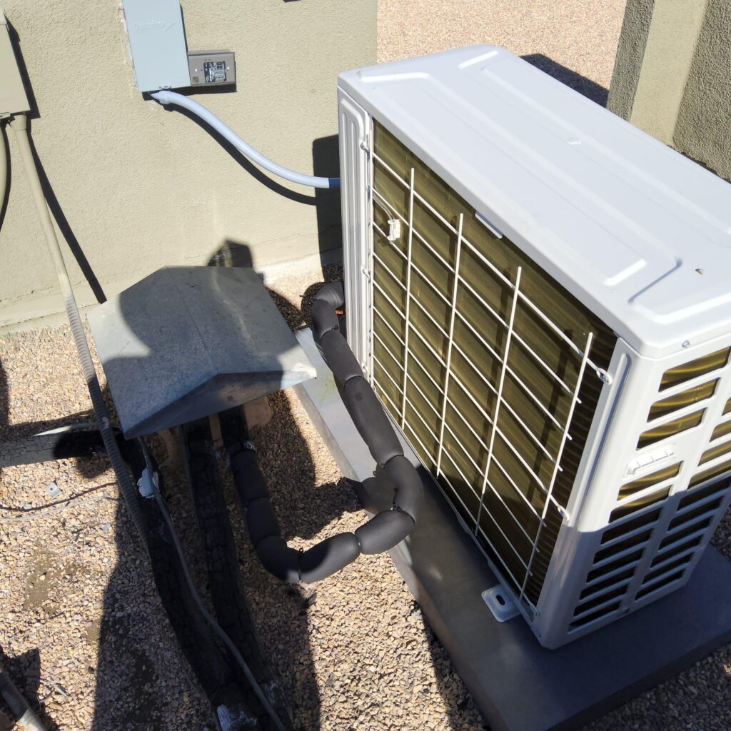 Exterior air conditioner unit